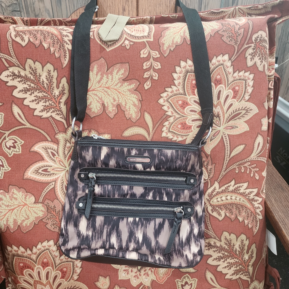 Dana Buchman Stylish Black and Tan Women's Bag